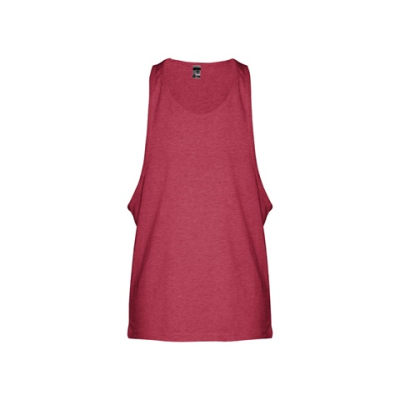 THC IBIZA MENS TANK TOP - S in Heather Red