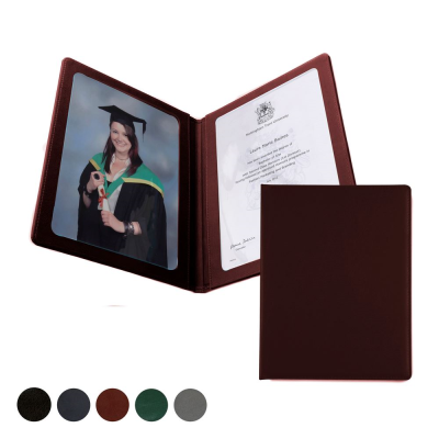 UNIVERSAL LEATHER A4 CERTIFICATE OR PRICE LIST HOLDER