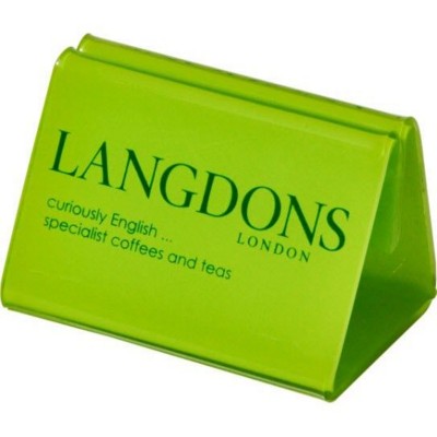 TENT STYLE MENU HOLDER