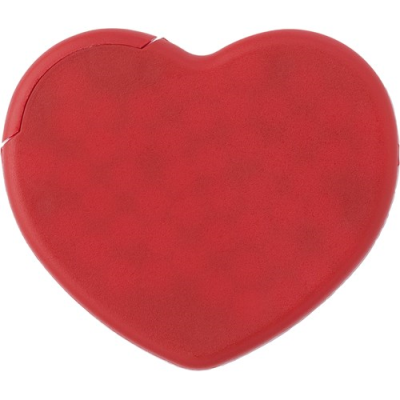 HEART MINTS CARD in Red