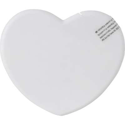 HEART MINTS CARD with Sugar Free Mints in White