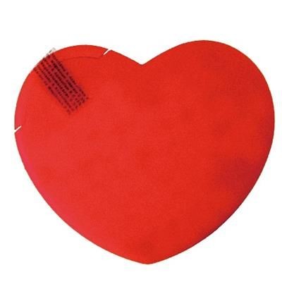 HEART SHAPE MINTS CARD in Red