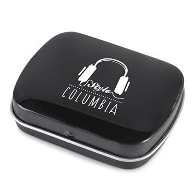 RECTANGULAR MINTS TIN in Black