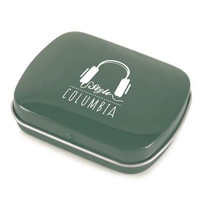 RECTANGULAR MINTS TIN in Dark Green
