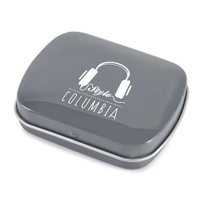 RECTANGULAR MINTS TIN in Dark Grey