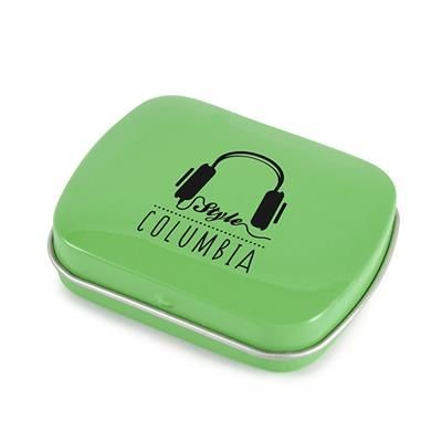 RECTANGULAR MINTS TIN in Pale Green