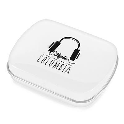 RECTANGULAR MINTS TIN in White