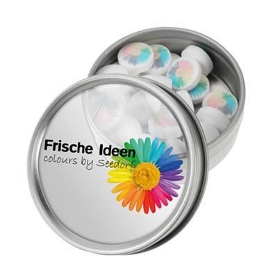 SILVER METAL MINTS TIN