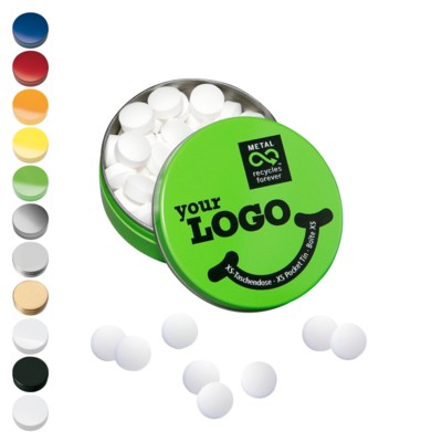 XS POCKET TIN with Peppermint Pastilles