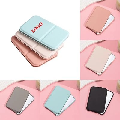 COMPACT FOLDING TRAVEL MIRROR DESK TOP STAND