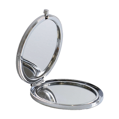 COMPACT MIRROR in Silver