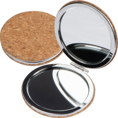 COSMETICS MIRROR in Beige
