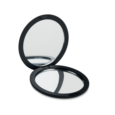 DOUBLE SIDED COMPACT MIRROR in Black