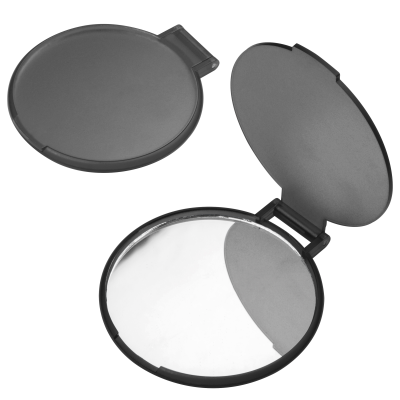 FROSTED MAKE-UP MIRROR in Anthracite Grey