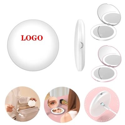 POCKET DOUBLE-SIDED MAKEUP MIRROR