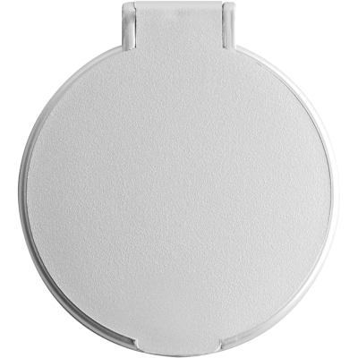 SINGLE POCKET MIRROR in Silver