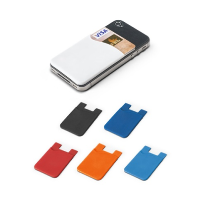 SHELLEY SILICON SMARTPHONE CARD HOLDER