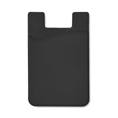 SILICON CARDHOLDER in Black