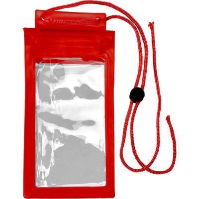 WATERPROOF PROTECTIVE POUCH in Red