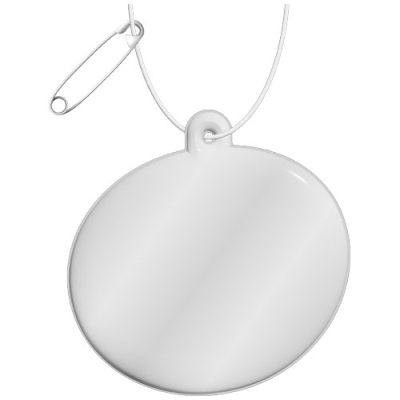 RFX™ H-09 OVAL REFLECTIVE PVC HANGER in White
