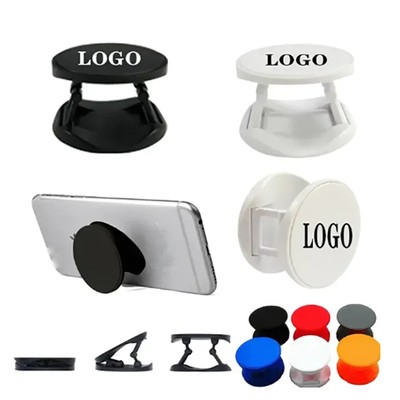 ABS CUSTOM ROUND FOLDING PHONE BACK HOLDER BRACKET