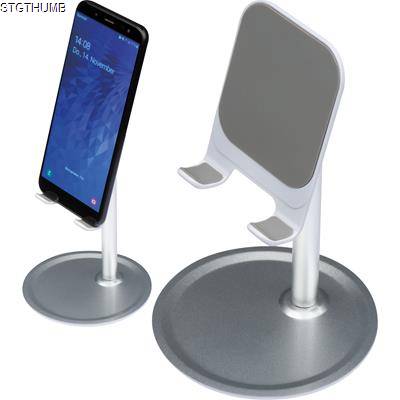 ADJUSTABLE MOBILE PHONE HOLDER in Silvergrey