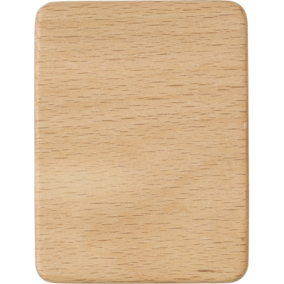 BEECH WOOD WOOD MOBILE PHONE HOLDER in Brown