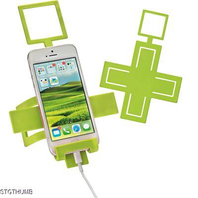 CROSS MOBILE PHONE HOLDER in Apple Green