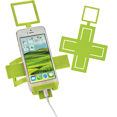 CROSS MOBILE PHONE HOLDER in Apple Green