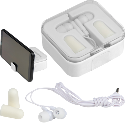 MOBILE PHONE STAND NOISE in White 