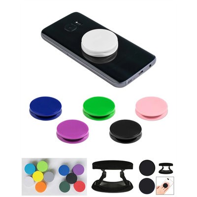ROUND CELL MOBILE PHONE HOLDER with Stand - PROMOTIONAL CORPORATE GIFT