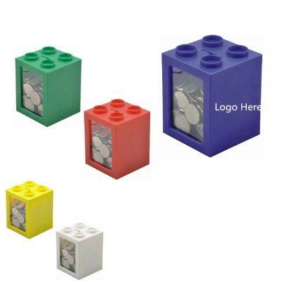 BUILDING BLOCKS PIGGY BANK