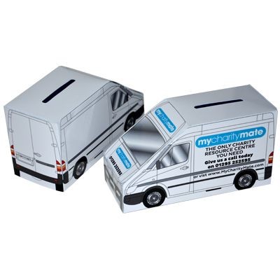 CARD AMBULANCE VAN MINI BUS COLLECTION BOX