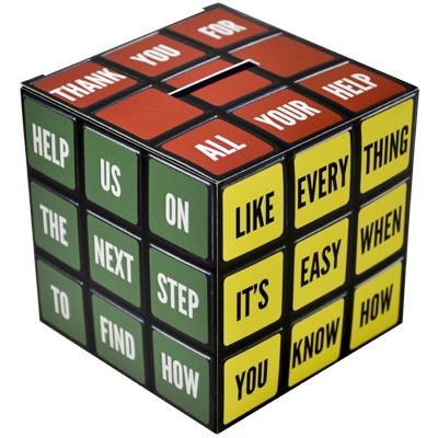 CARD COLLECTION BOX CUBE XL