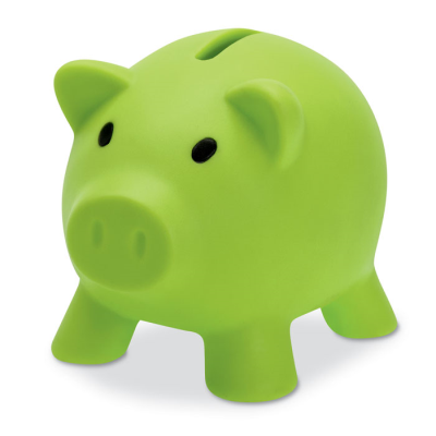 PIGGY BANK in Green