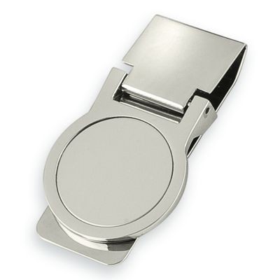ROUND METAL MONEY CLIP