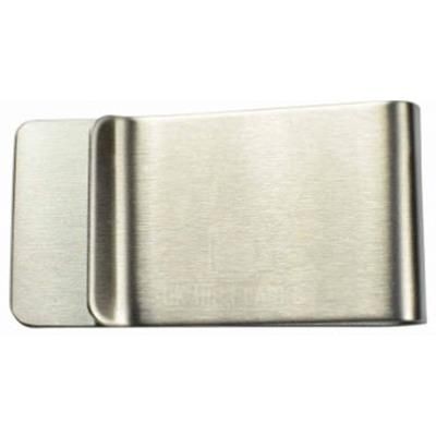BRUSHED STEEL MONEY CLIP