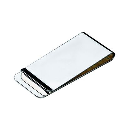 ELEGANCE METAL MONEY CLIP in Silver