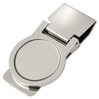 SILVER METAL MONEY CLIP