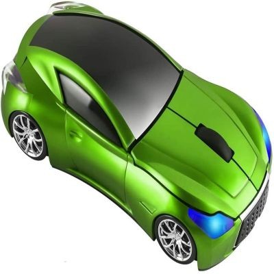 CORDLESS MOUSE CAR SHAPE