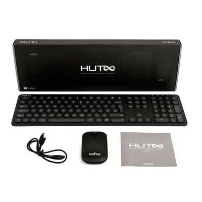 VEHO HUT 8 EXECUTIVE CORDLESS KEYBOARD & MICE GIFT SET