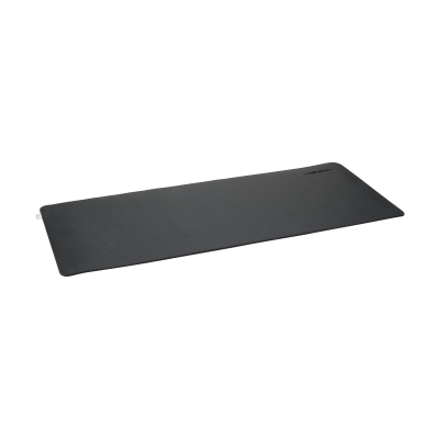 BONDED LEATHER DESKPAD in Black