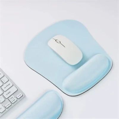 RUBBER COTTON KEYBOARD REST AND MOUSEMAT SET