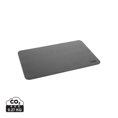 SWISS PEAK GRS RECYCLED PU MOUSEMAT in Black