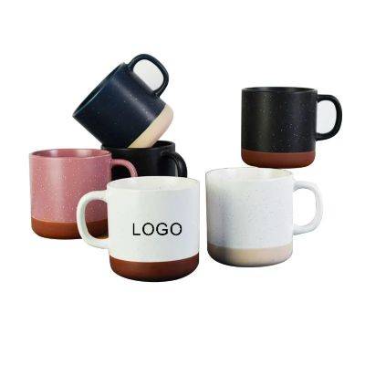 12OZ SPECKLED CERAMIC POTTERY MUG