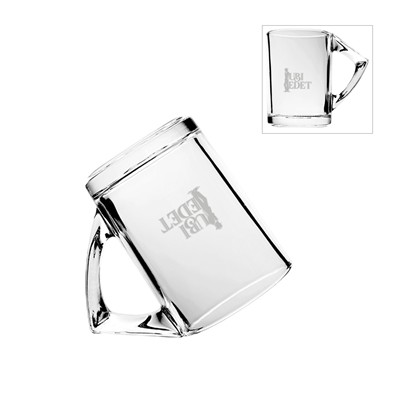 240 MLGLASS MUG - FROSTED ETCHED