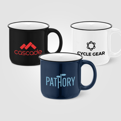 ADVENTURE - 445 ML CERAMIC POTTERY CAMPFIRE MUG