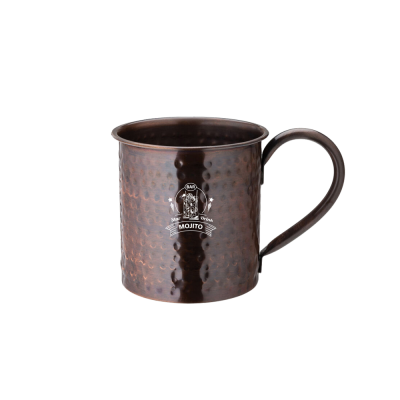AGED COPPER HAMMERED MUG (540ML & 19OZ)