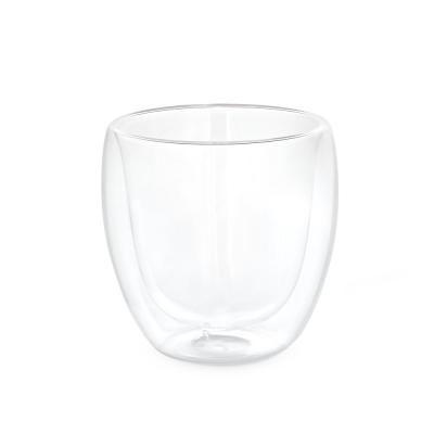 AMERICANO BOROSILICATE GLASS CUP 220 ML in Clear Transparent - PROMOTIONAL CORPORATE GIFT