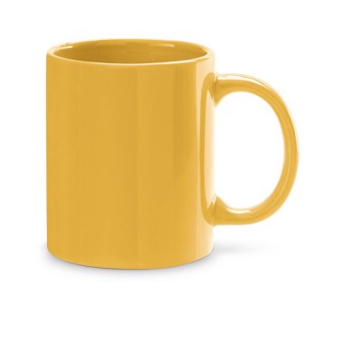 BARINE 350 ML CERAMIC POTTERY MUG in Yellow